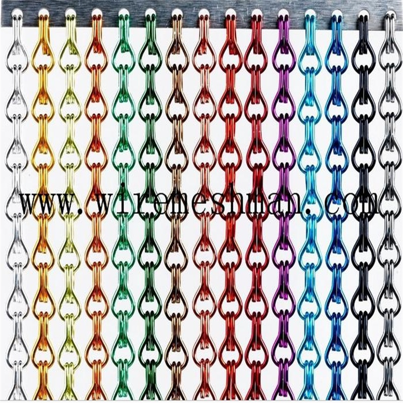 10% off Metal Aluminum Double Jack Wire Mesh Curtain