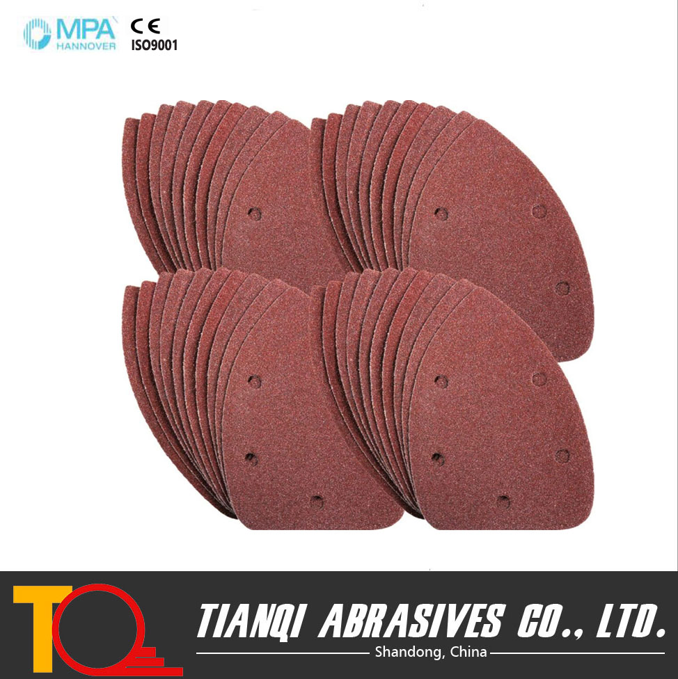 4.5" Aluminum Oxide Dry & Wet Abrasive Sand Paper Disc Grits