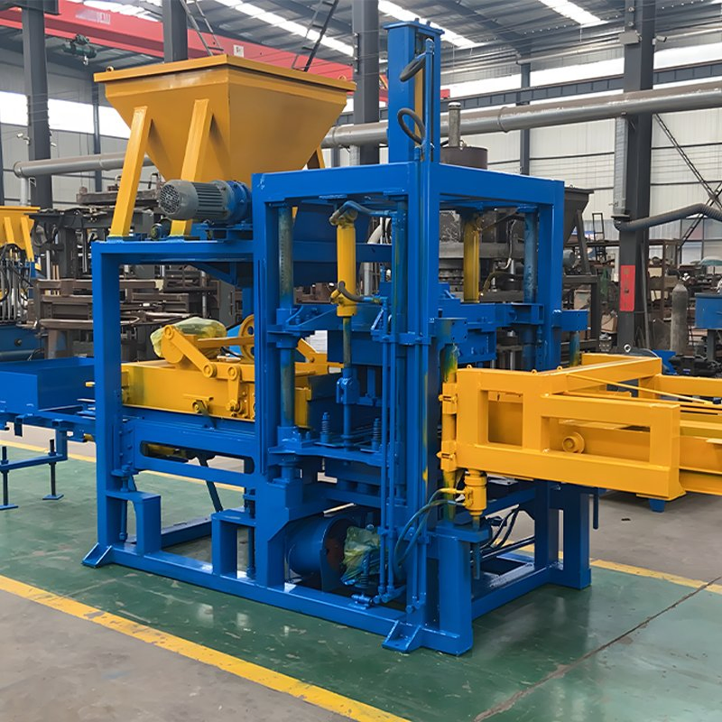 High-Efficiency Fully Automatic Hydraulic Brick Making Machine Line for Construction Sites