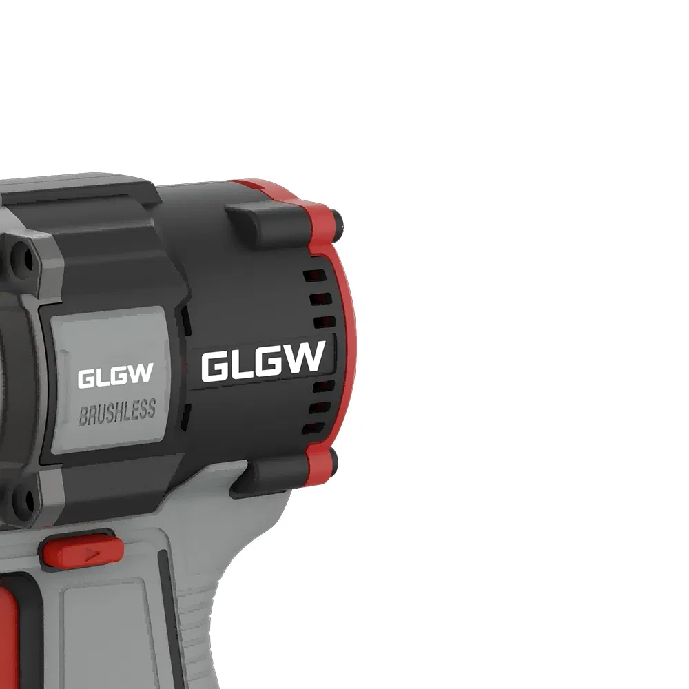 Glgw 1/2 Inch Cordless Impact Wrench High Torque Wrench for Repairing & Heavy-Duty Applications