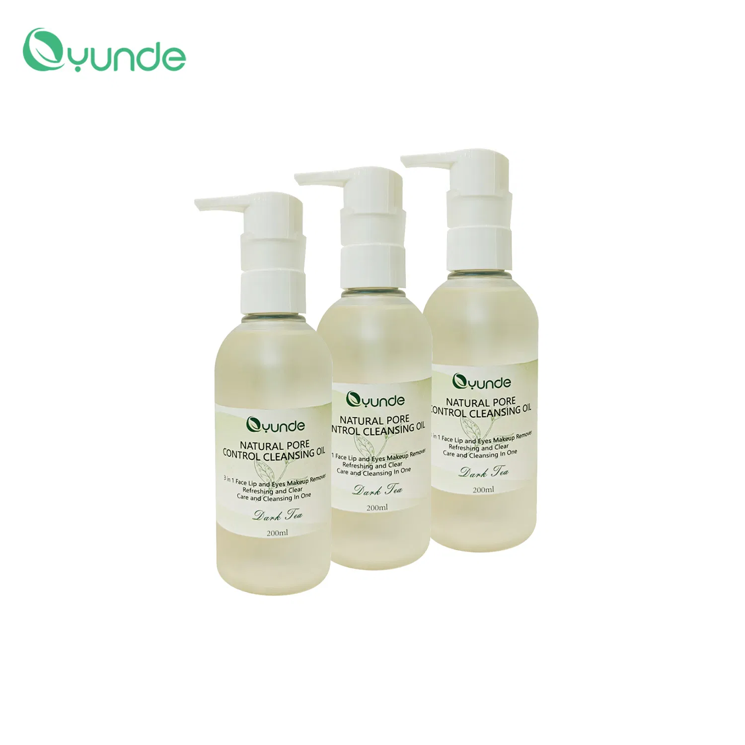 Bulk Wholesale Makeup Beauty 3 in 1 Face Eye Lip Cleansing Oil