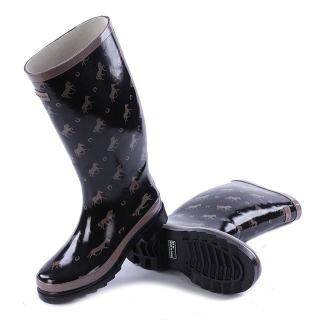 New Fashion Trend Boot Women's Wholesale Ladies Rubber Rain Boots
