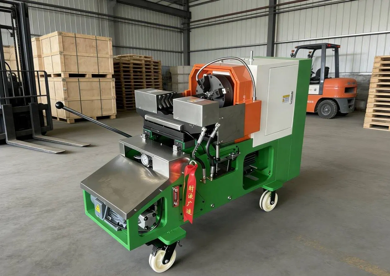 Versatile Pipe Threading Machine DN15-65/DN14-100 8 7kw Rated Power