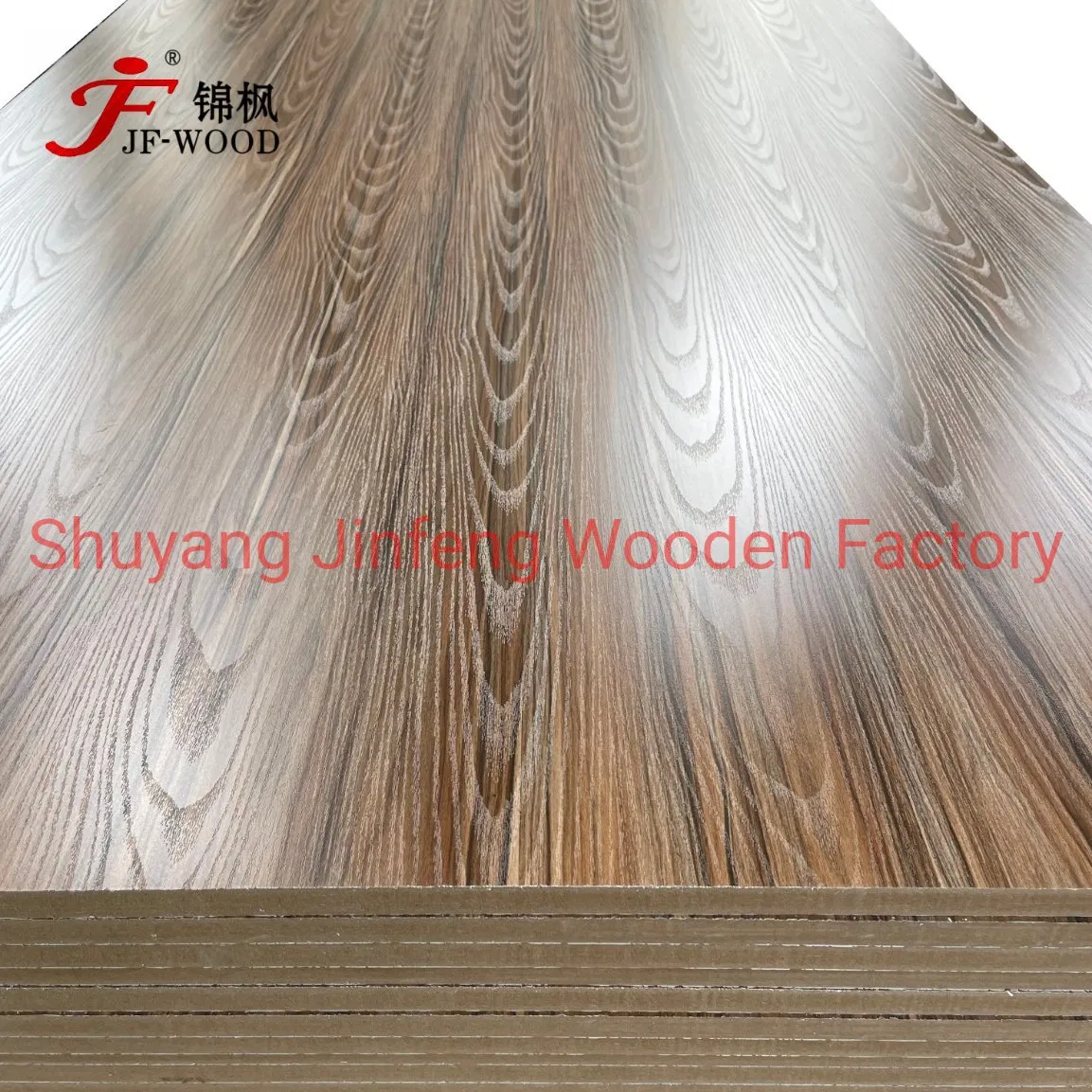 1220*2440mm Embossed/ Matt Surface Melamine Particle Board Plywood MDF