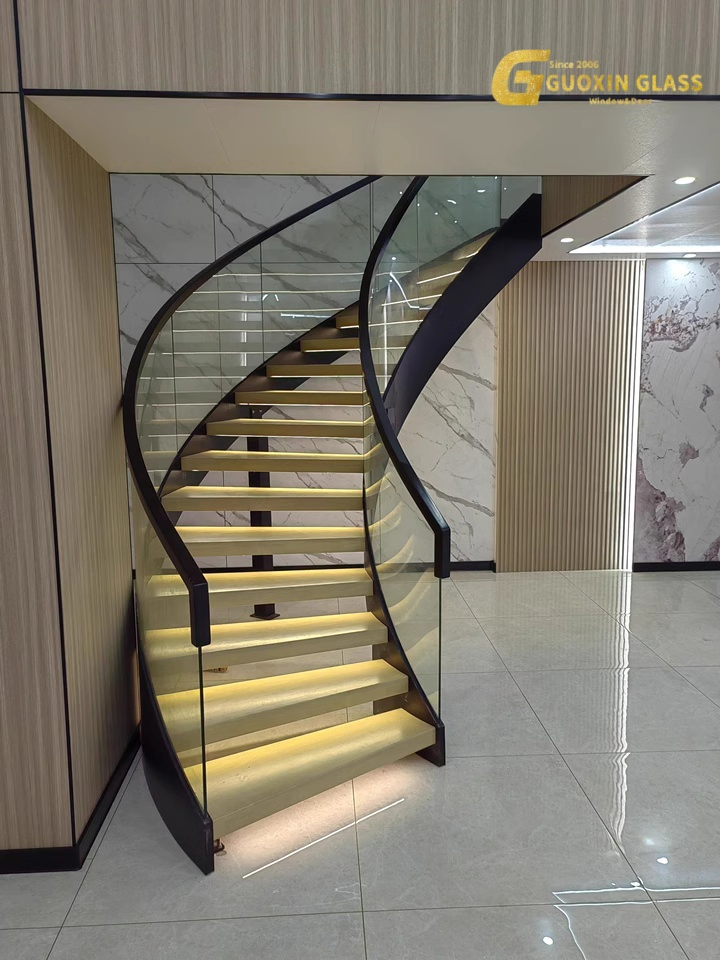 High-Quality Tempered Glass - Guoxin Toughened Glass with Soundproofing