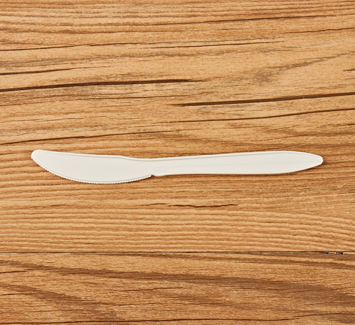 Eco - Friendly Biodegradable Plant Starch Cutlery Corn Starch Based Forks Spoons and Knives