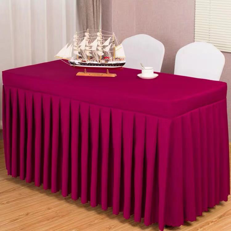 Cheap Price Table Skirt for Round Table and Rectangle Table