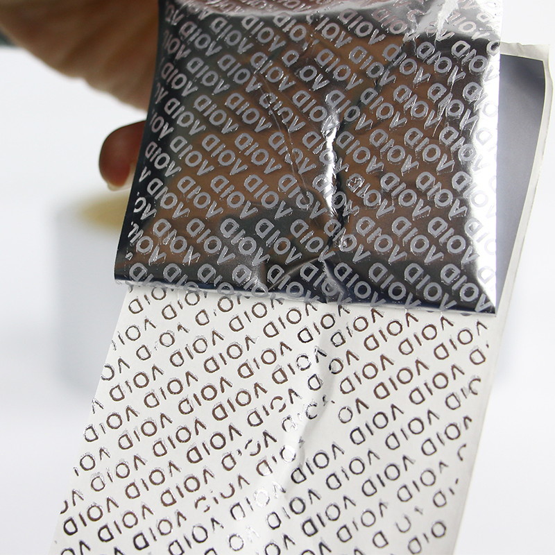 Security Seal Label Void Anti Counterfeiting & Tamper Proof Label Self-Adhesive