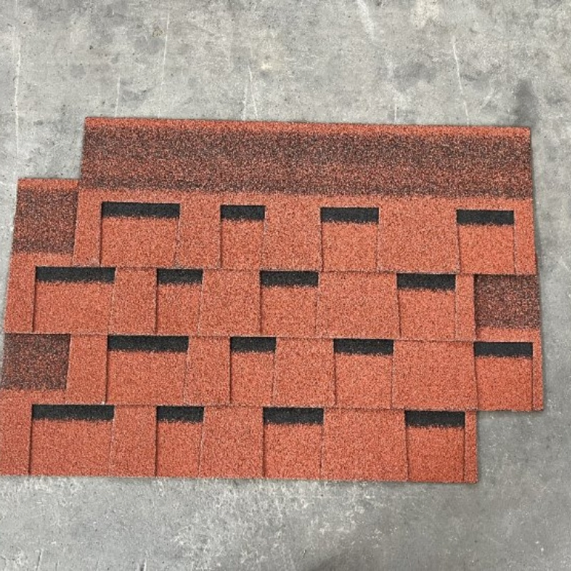 Quality Asphalt Shingles Colored Stone Surface Asphalt Shingles House Roofing Material