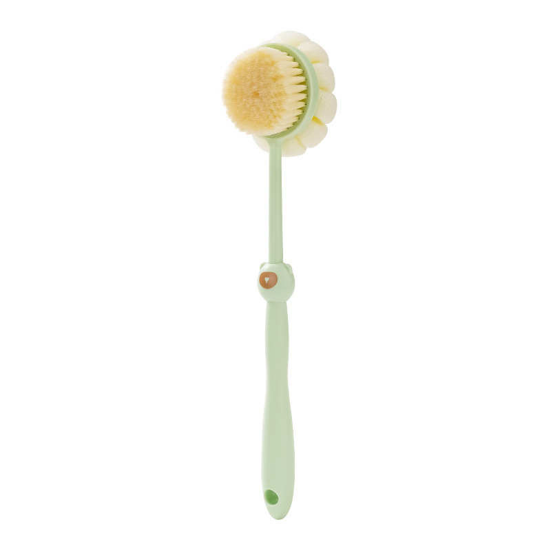 Long Handle Bath Brush Soft Bristle Shower Brush