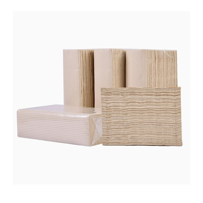 Hot Sale with Pattern Virgin Wood Pulp Pilp Paper N/V Folded Hand Towel