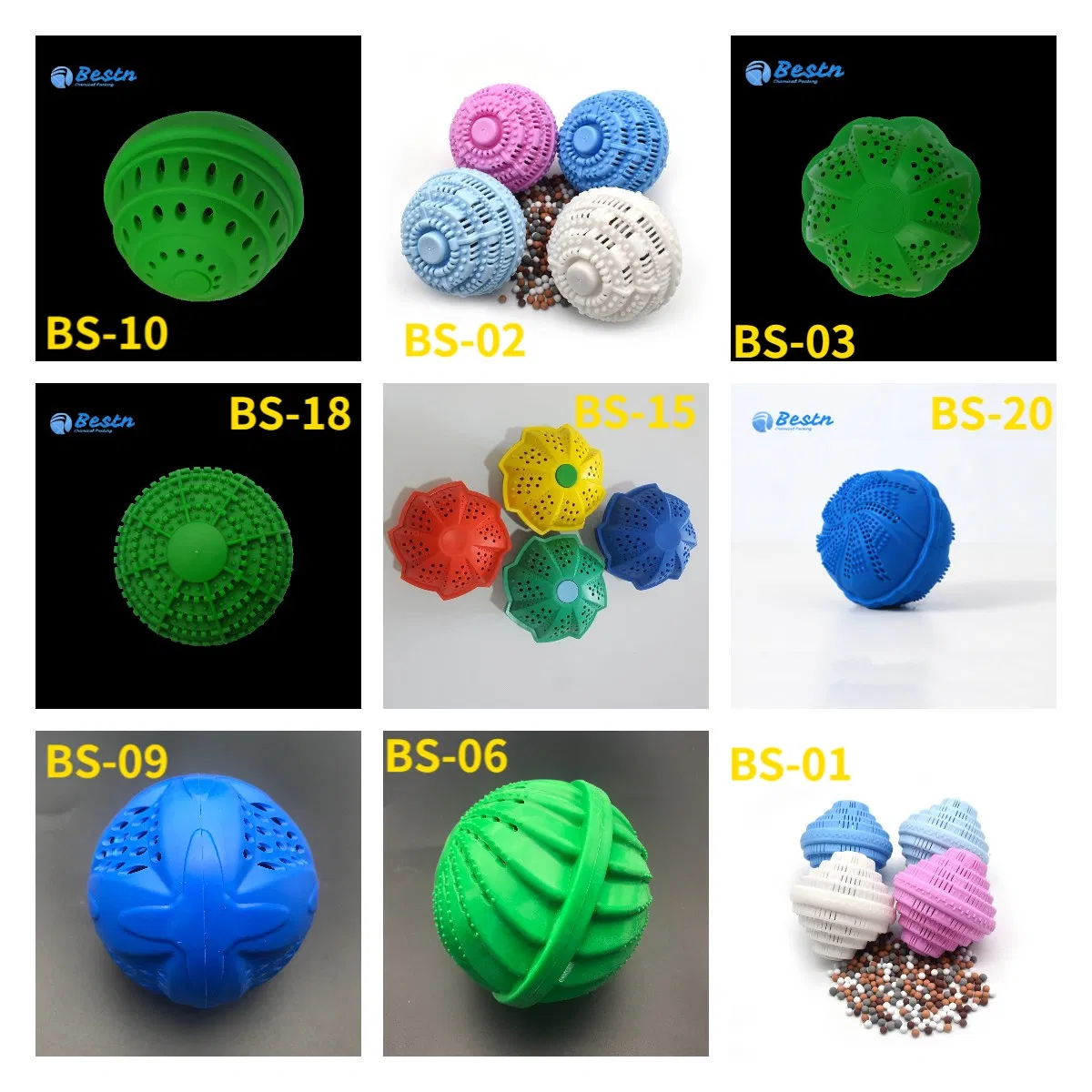 Eco-Friendly Tourmaline Ceramic Ball Laundry Washing Cleaning Ball for Wash Machine