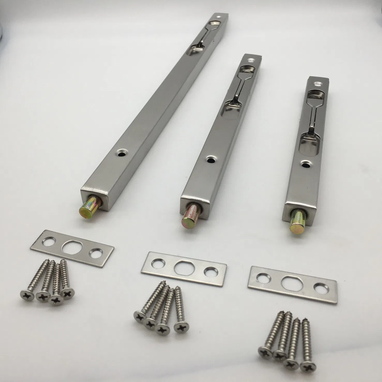 Stainless Steel Flush Door Bolt Conceal Insert Flush Sliding Bolt Door Lock