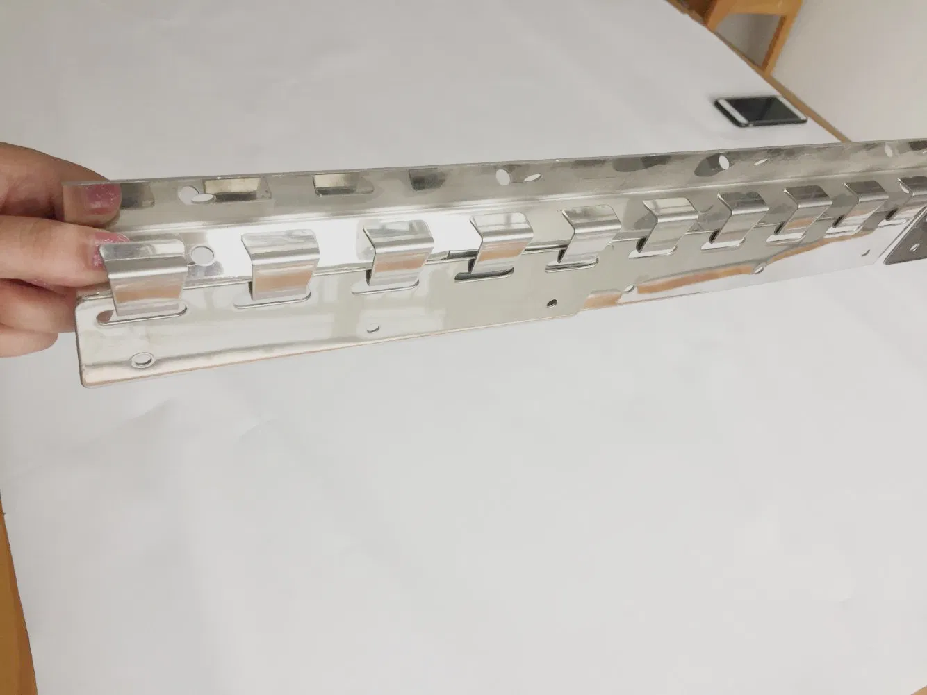 Ss201/SS304 Curtain Hanger for Standard PVC Strip Curtain