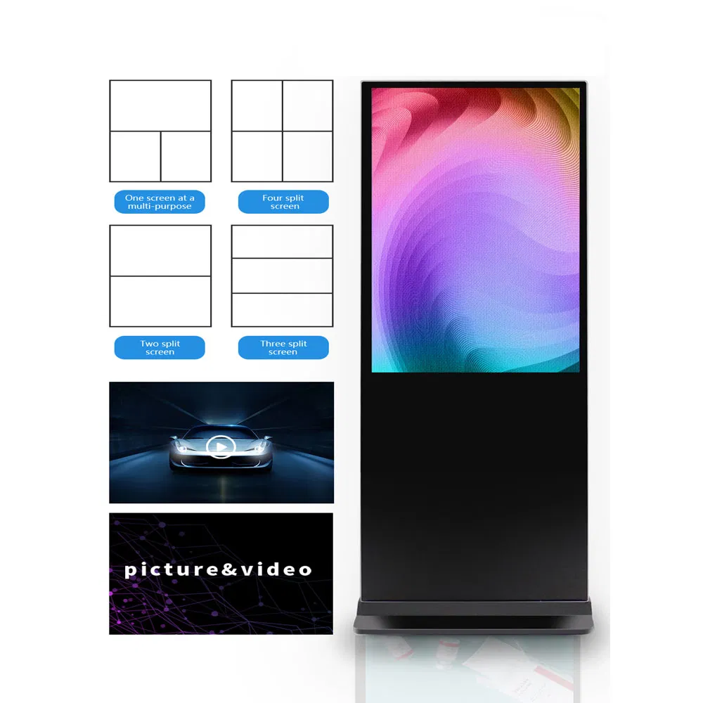 86-32 Inch Advertising Displays Android Digital Signage Indoor/Outdoor Touch Screen LCD Display