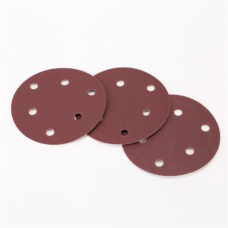 125mm Sandpaper Abrasive Disc Sanding Paper Hook Loop Grit 60-1500