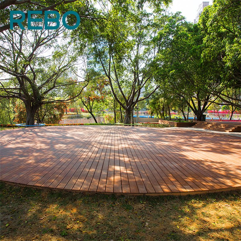 Прочный бамбуковый настил для террас и пола