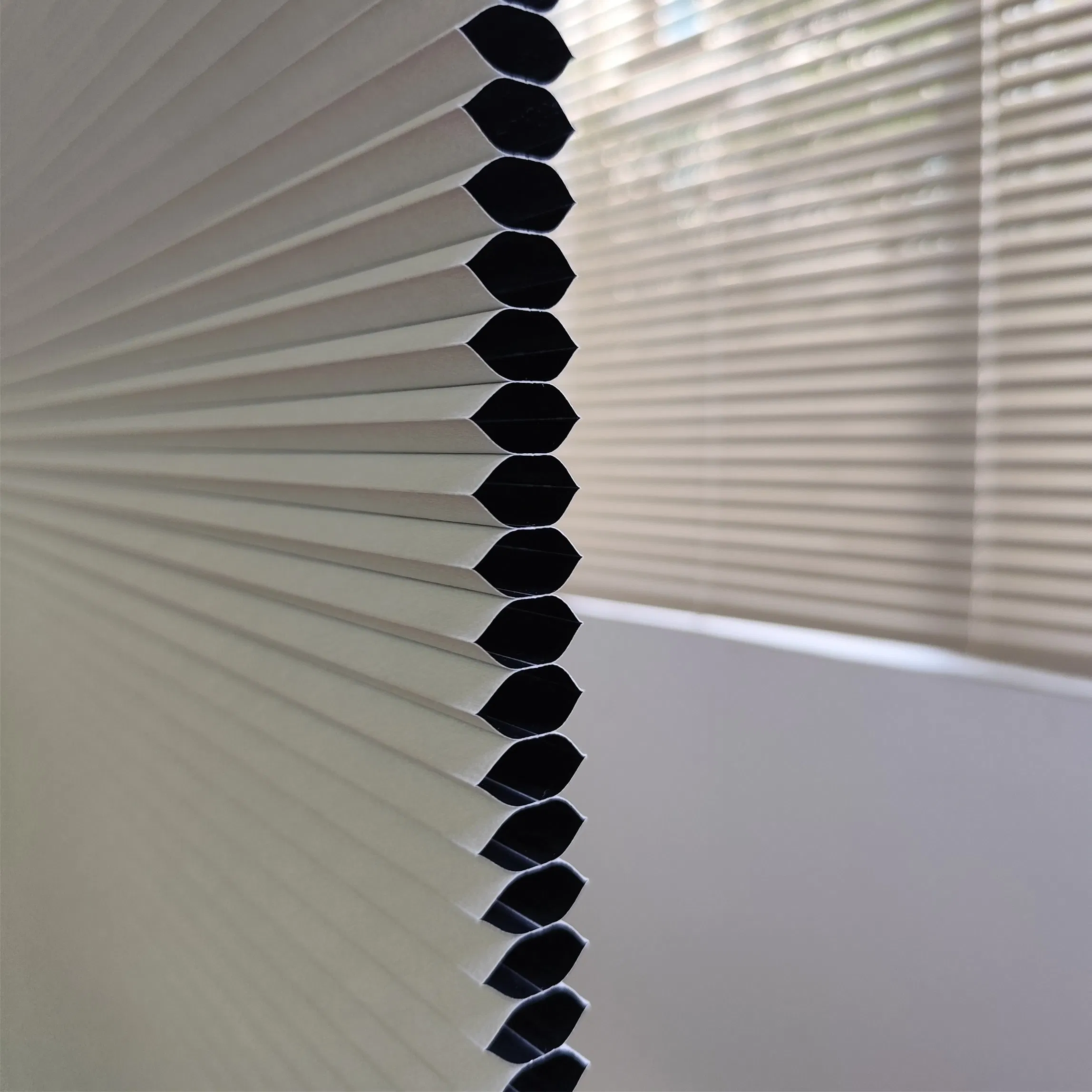 Vikson Smart Motorized Window Cellular Blinds up Down Blackout Cellular Honeycomb Shade