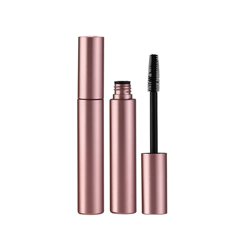 No Logo Silver & Rose Gold Tube 4D 5D Washable Fiber Eyelash Mascara