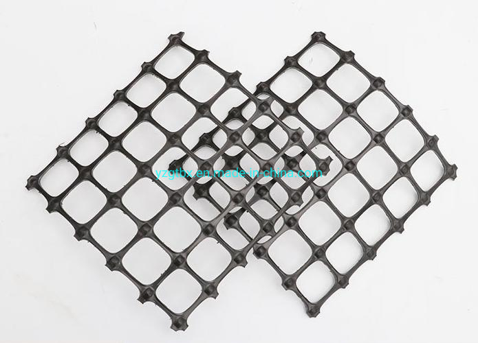 Plastic PP Geogrid Biaxial Geogrid for Road Railway Construction Reinforcement