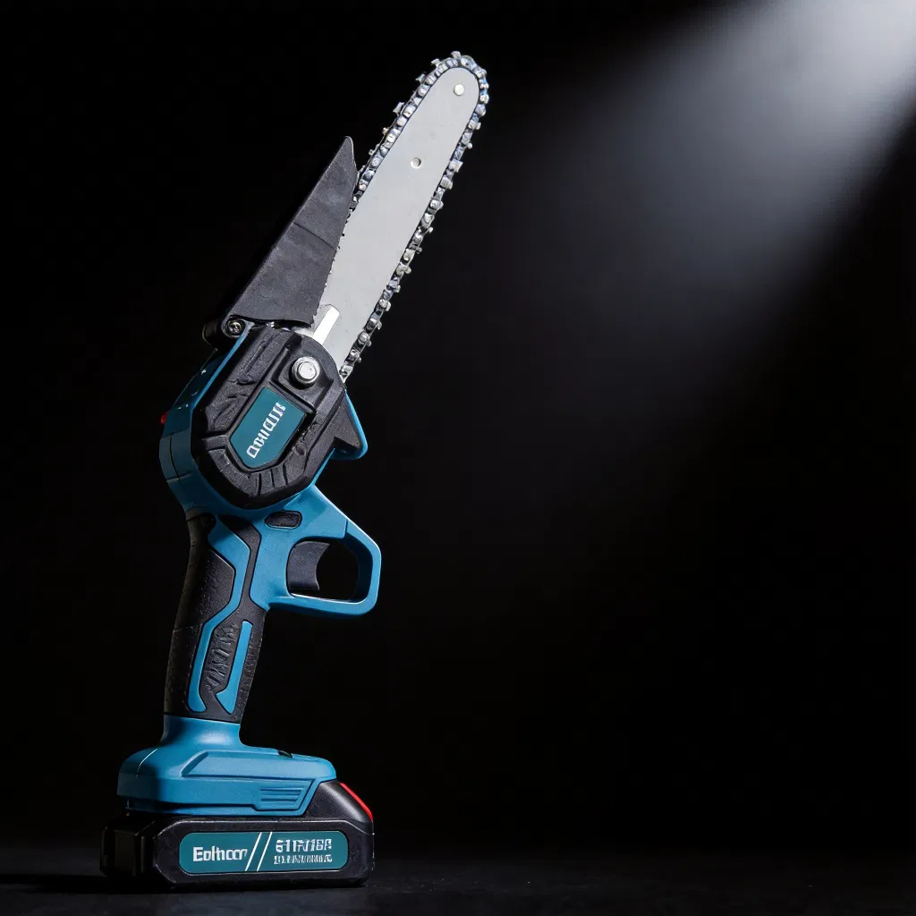 China Electricity OEM Color Box Chain Saw Cordless Electric Chainsaw