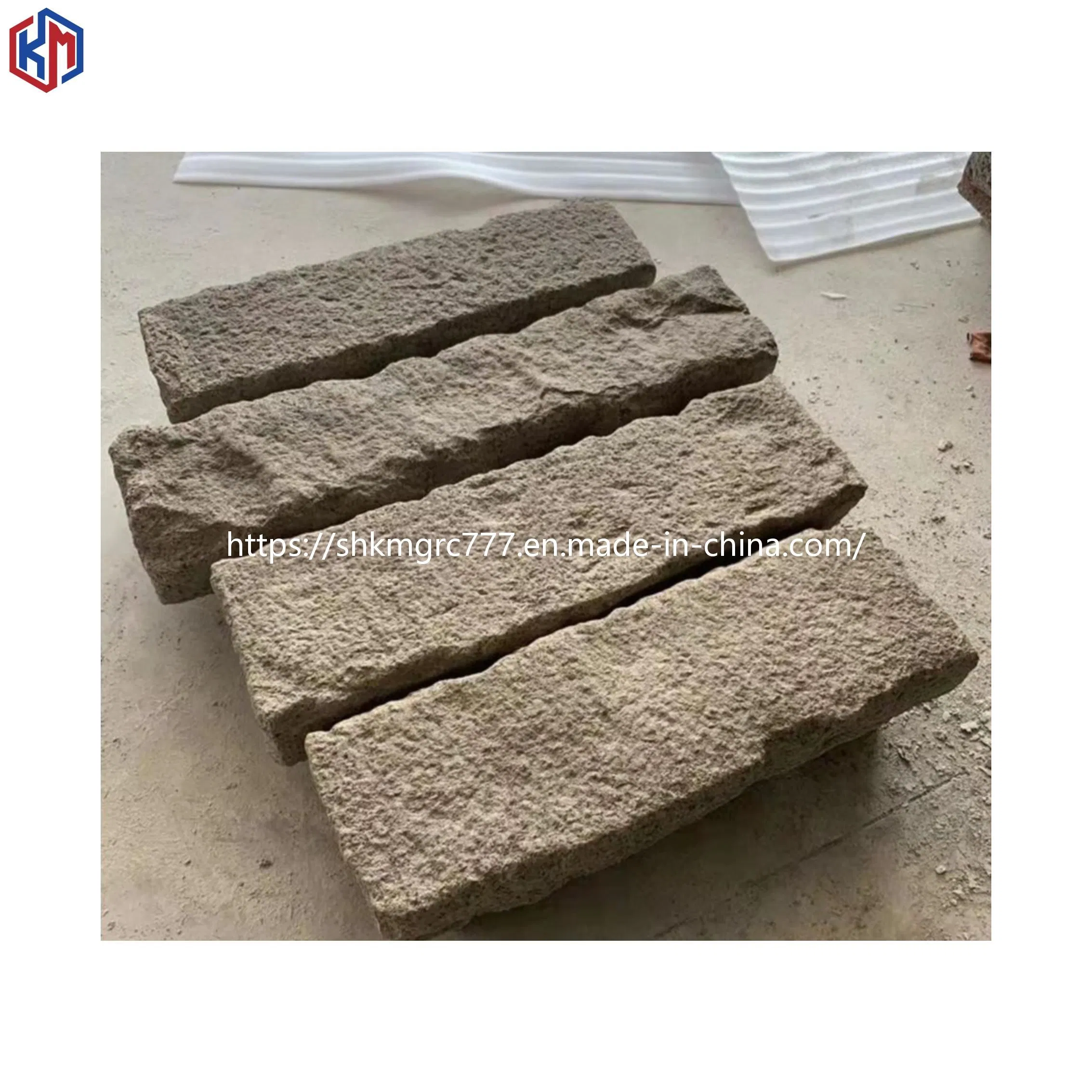 Exterior Outdoor Cast Stone Limestone Wall Cladding Facade Curtain Wall Panels for Buildings