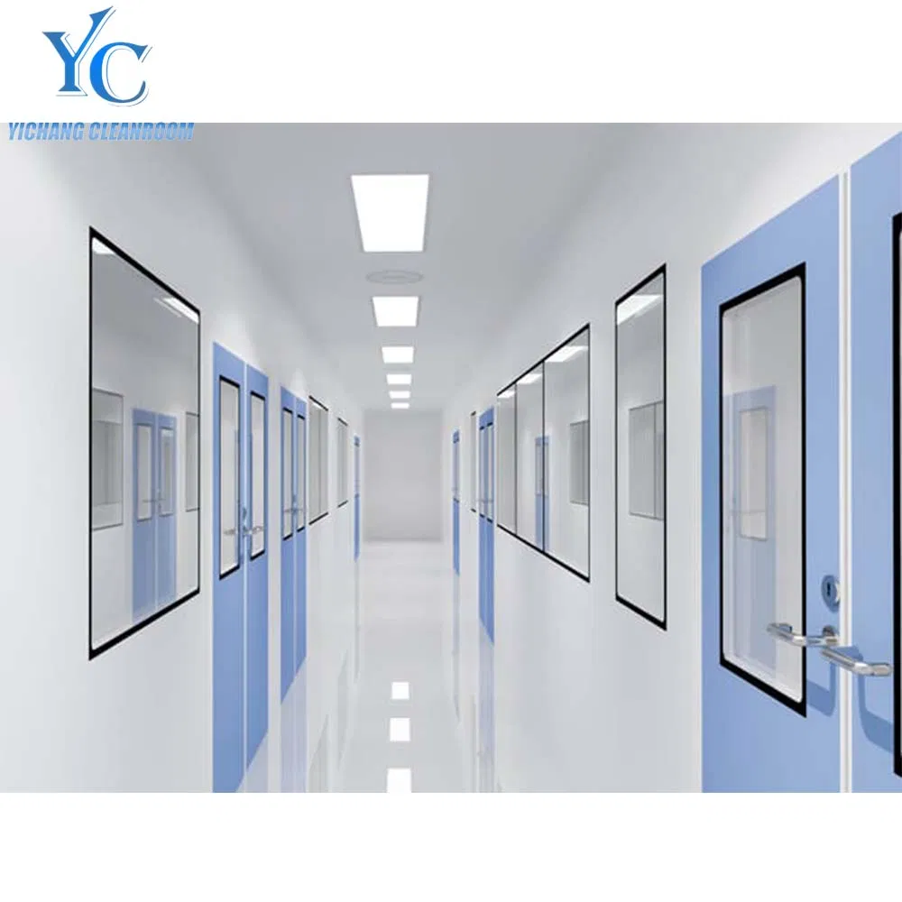Premium Fireproof Cleanroom Pass Through Panel - Durable Double Wall Design