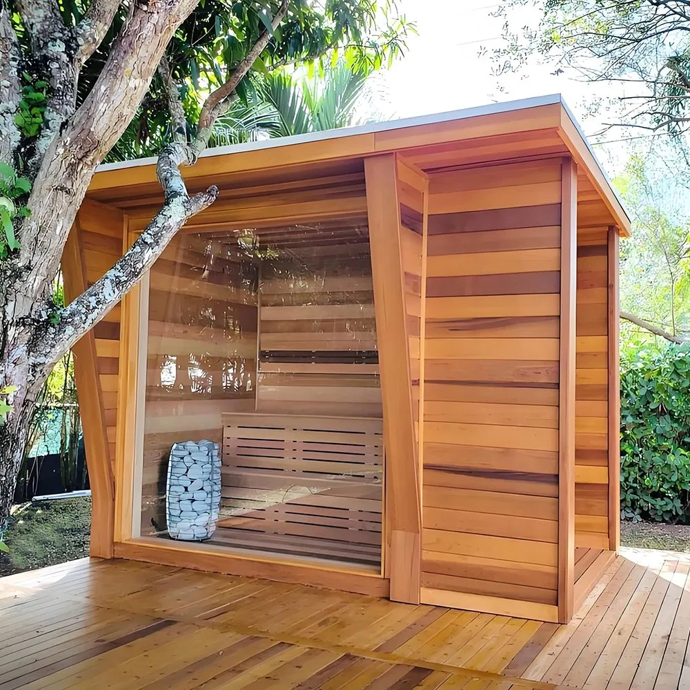 Инфракрасная сауна из массива дерева BD-JX01 с панелью управления