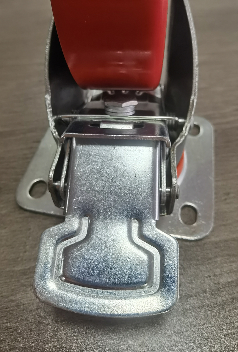 Scaffolding Cast Iron Rubber Caster Industrial Small PU Swivel Caster Wheels