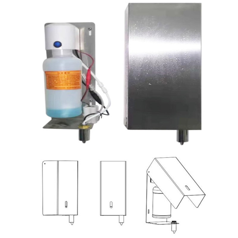 Настенный дозатор для жидкого мыла из нержавеющей стали 304