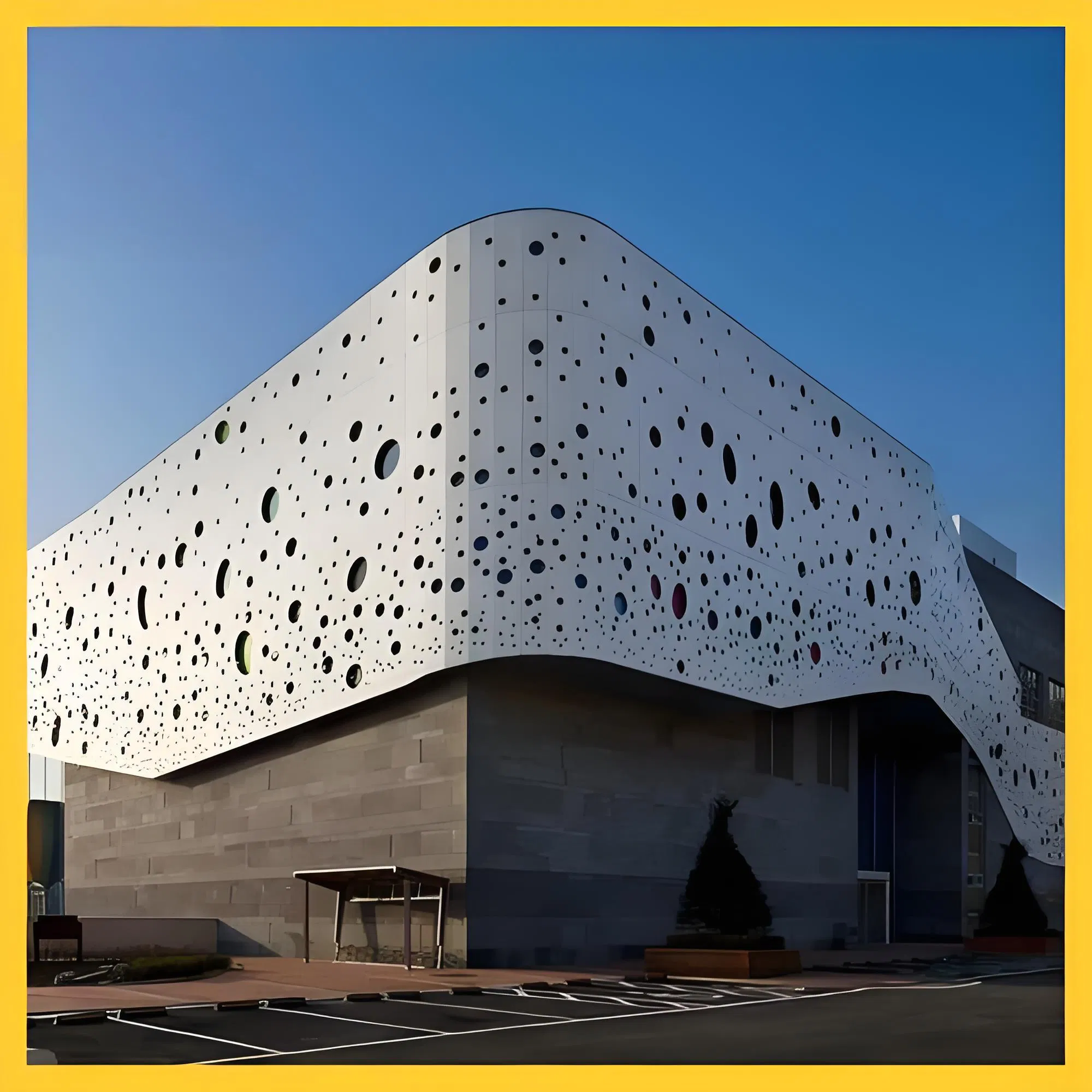 Aluminum Cladding with Custom Colors 3 0mm Thickness PVDF Surface Finish