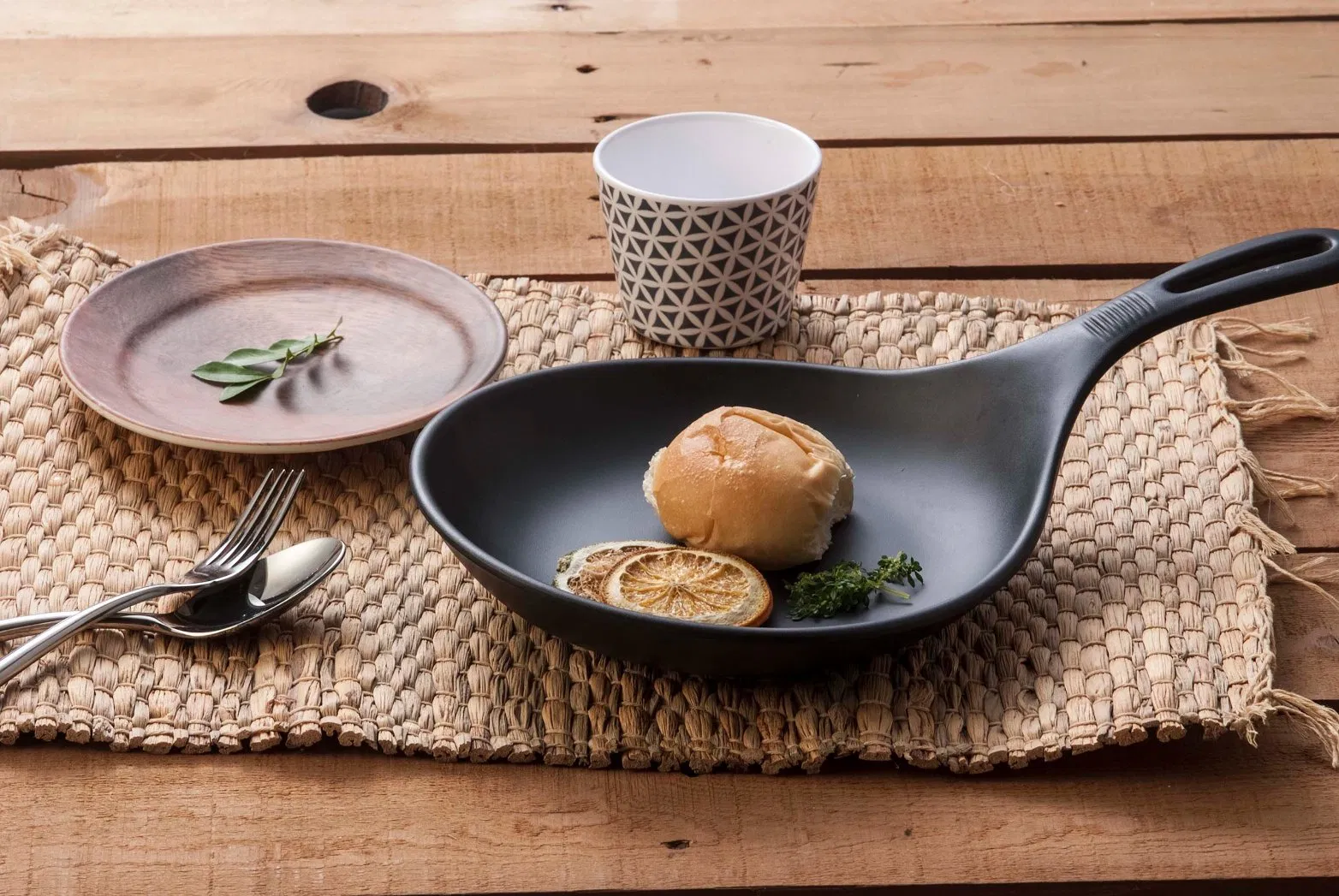 Melamine Iwate Series Round Matte Bowls Korean Food Serving Bowl