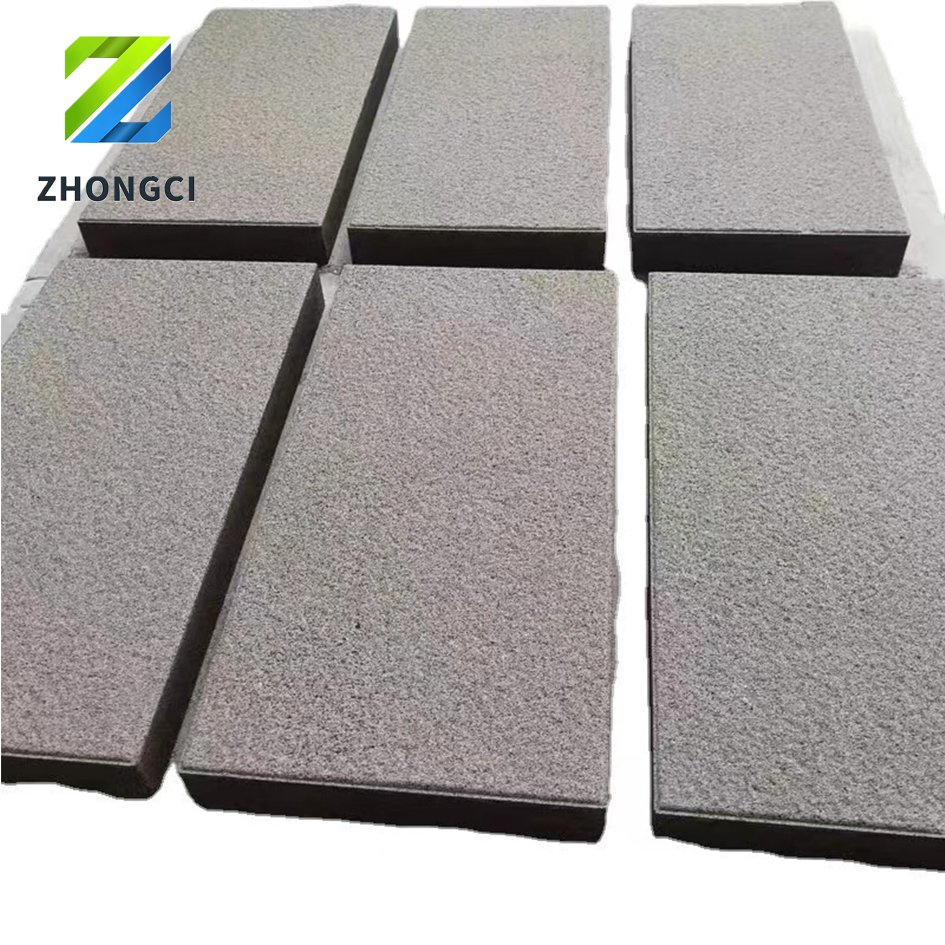 55mm Thickness Pervious Paving Systems Water Permeable Ceramic Brick
