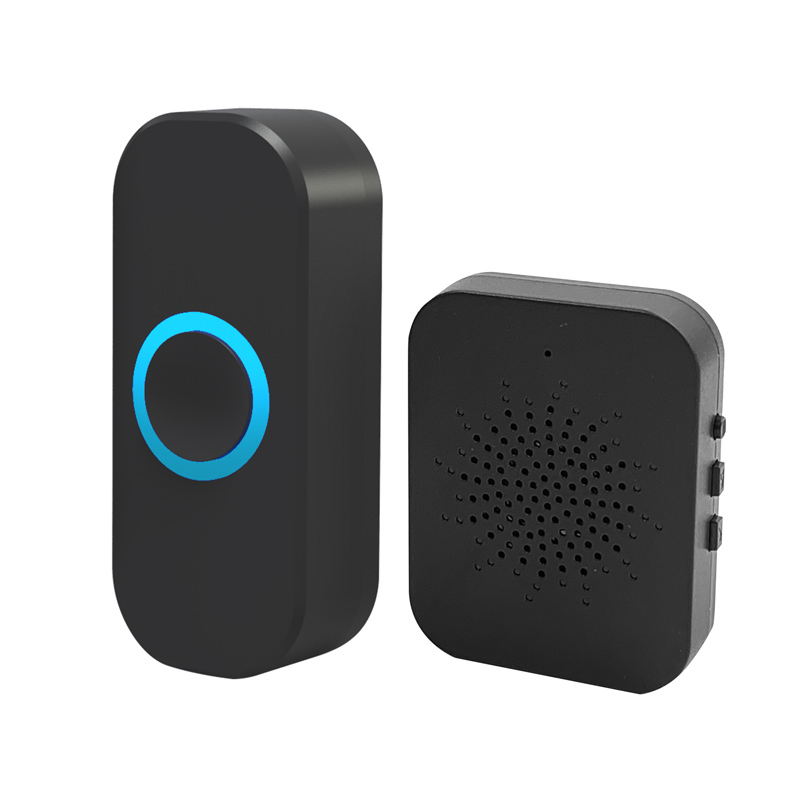 Cheap Battery Wireless Doorbell Chime with LED Flashing Light for Deaf