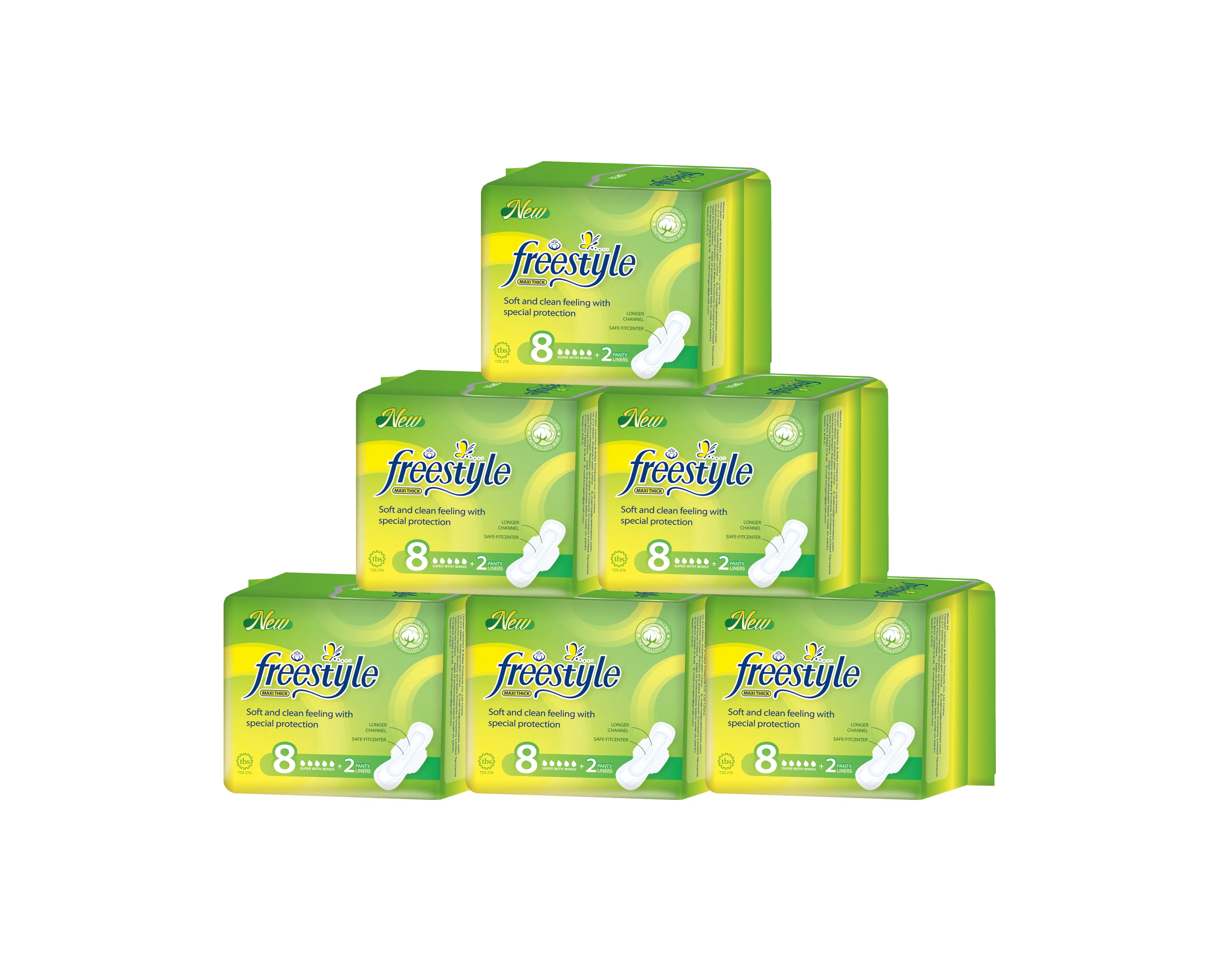 Sustainable Instant Pads for Women's Comfort and Safety