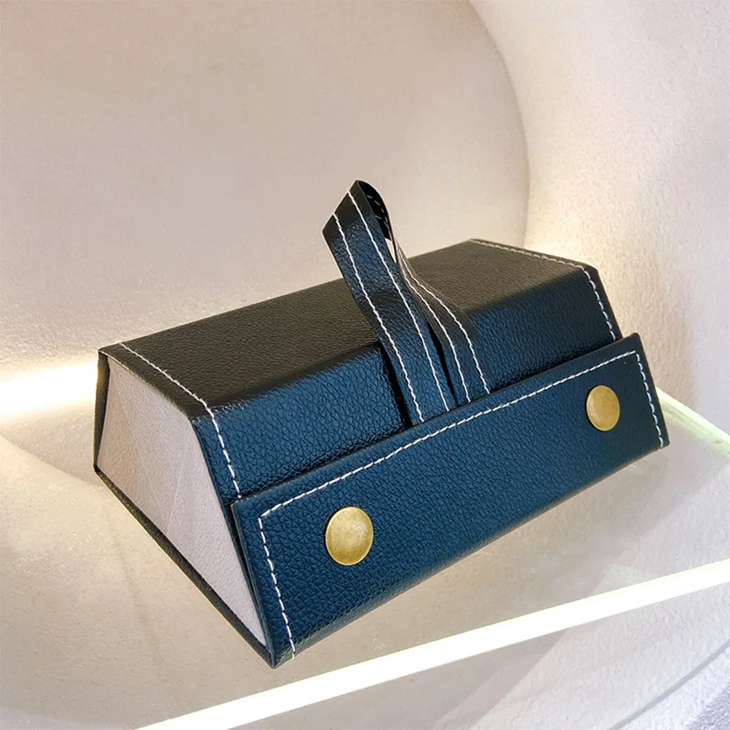 Custom Handmade Sunglasses 4 Slots Travel Folding Glasses Case Fancy Multiple Glasses Case Storage Box