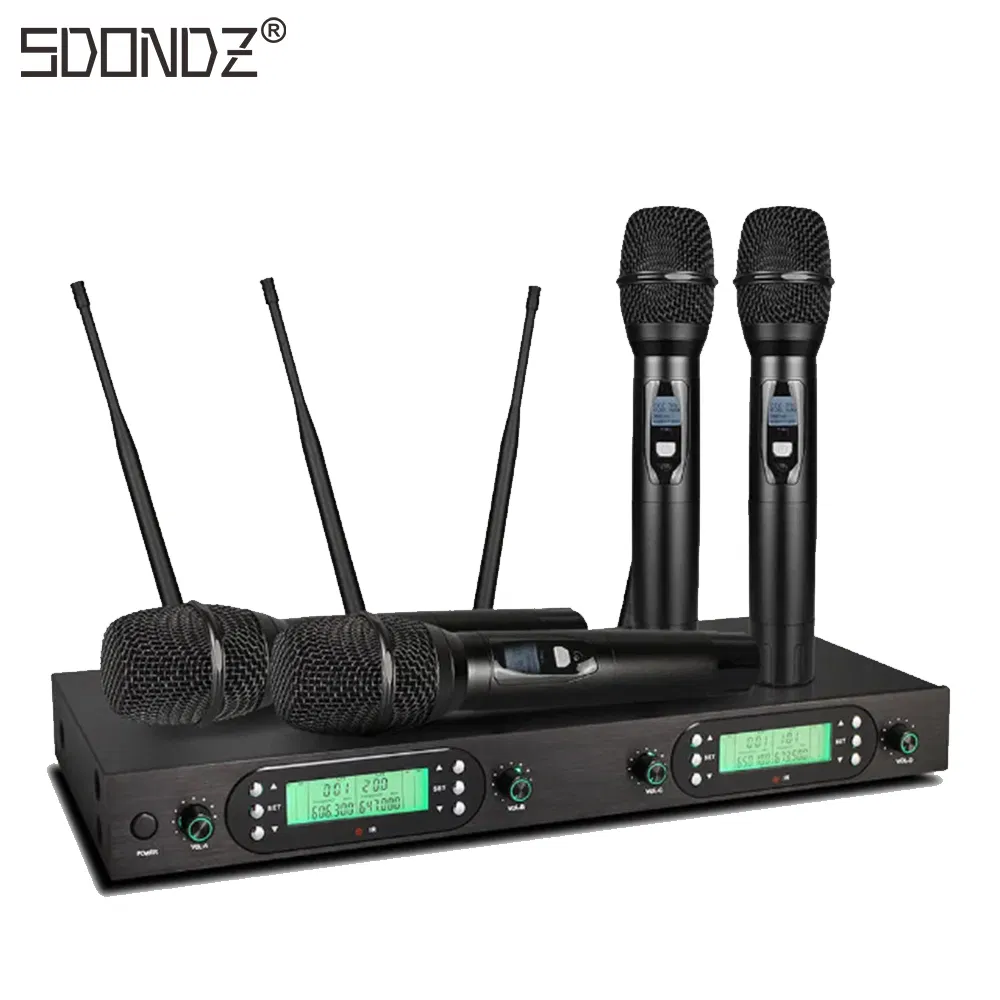 Высокочастотный беспроводной микрофон-петличка UHF