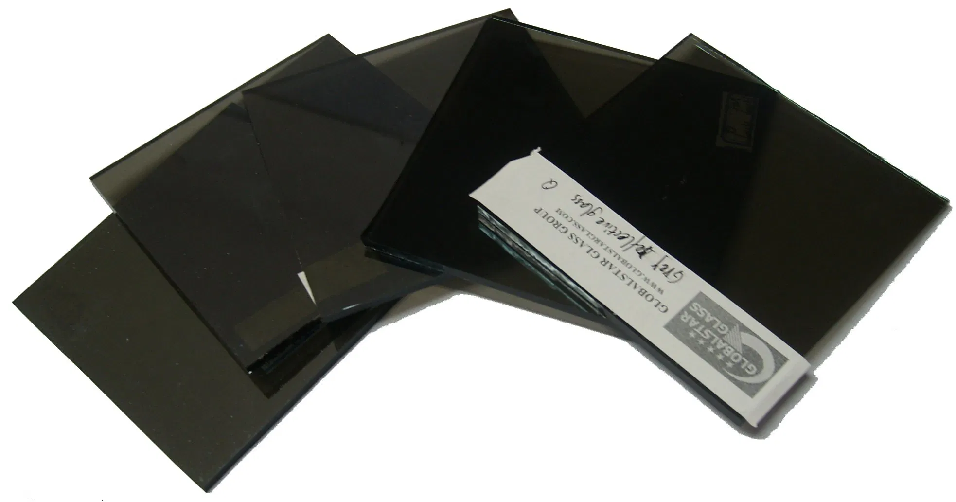 4mm 5mm 6mm 10mm Deep Black/Dark Black Tinted and Reflective Glass