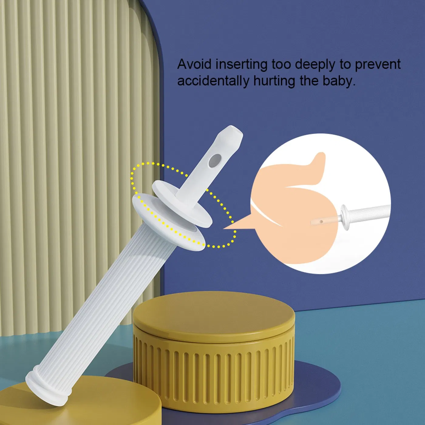 3nasal Aspirators+1baby Gas and Colic Reliever Baby Hygiene Care Combination