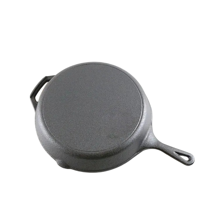 Чугунная сковорода с антипригарным покрытием