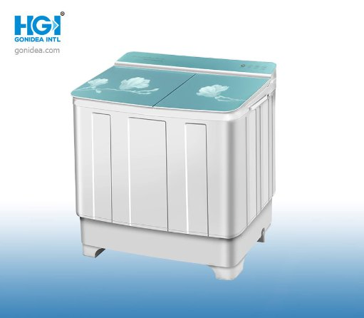 10kg Twin Tub Top Loading Mini Washer Semi Automatic Washing Machine Xpb100-1688s