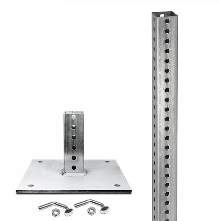 Professional Supplier Galvanized Metal Pole U-Shaped Traffic Signs Post