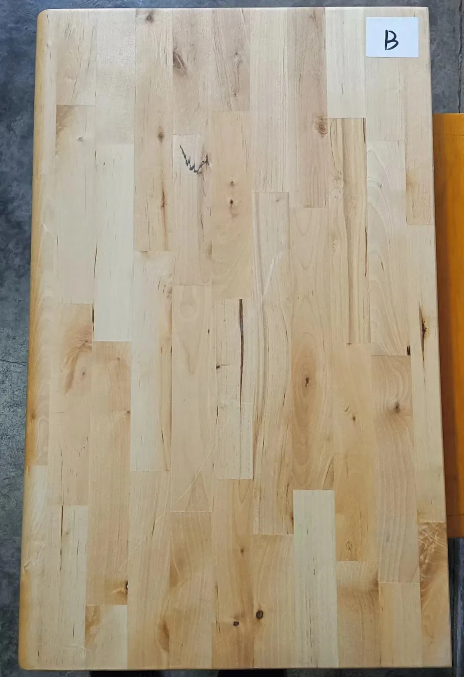 Birch Wood Finger Joint Boards Worktops for Furniture Manufacturer Size Can Be Customized