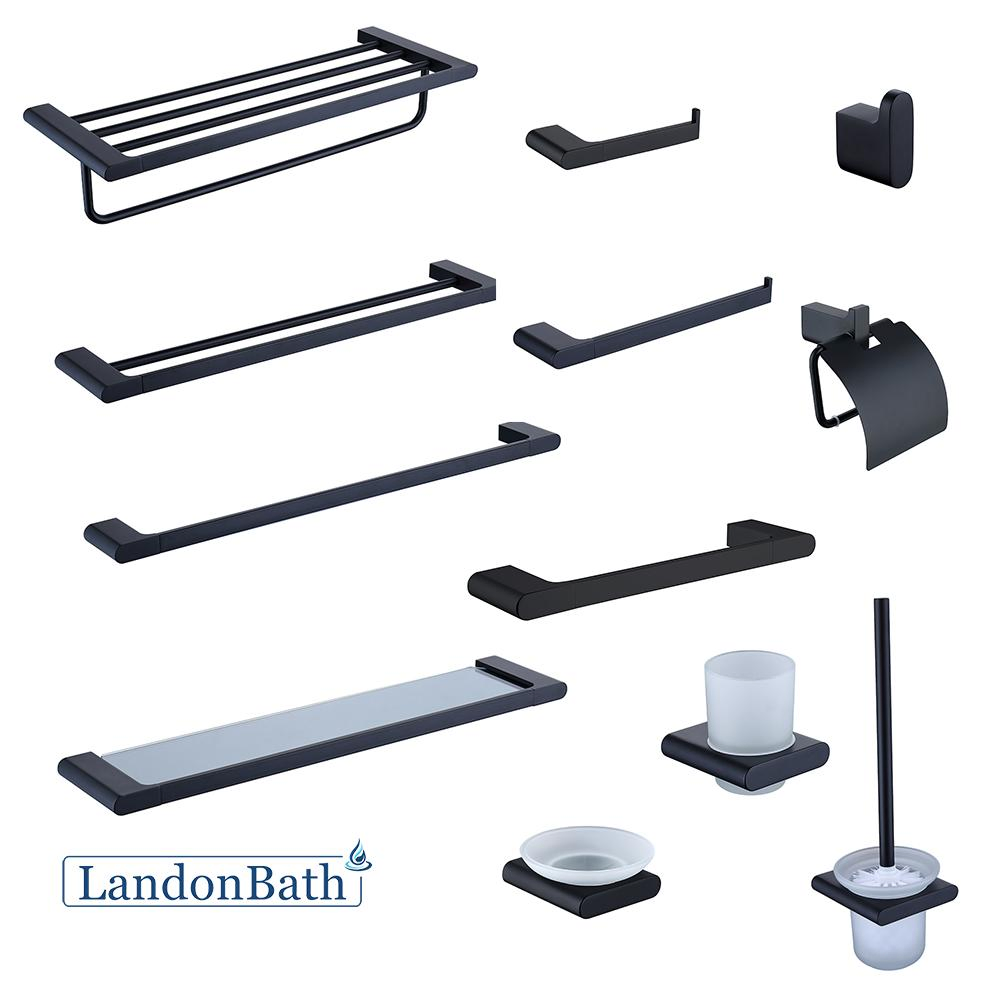 Landonbath Towel Bar Paper Holder Stainless Steel 304 Bathroom Accessories Manufacturer