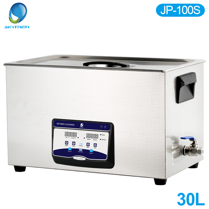 CE, RoHS Certification 110V/220V Digital Heating Ultrasonic Cleaner Jp-100s, 30L