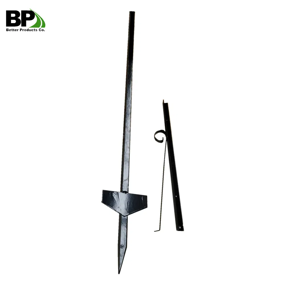 Traffic Safety Steel Sign Post with Anchor Plate and Mounting Holes