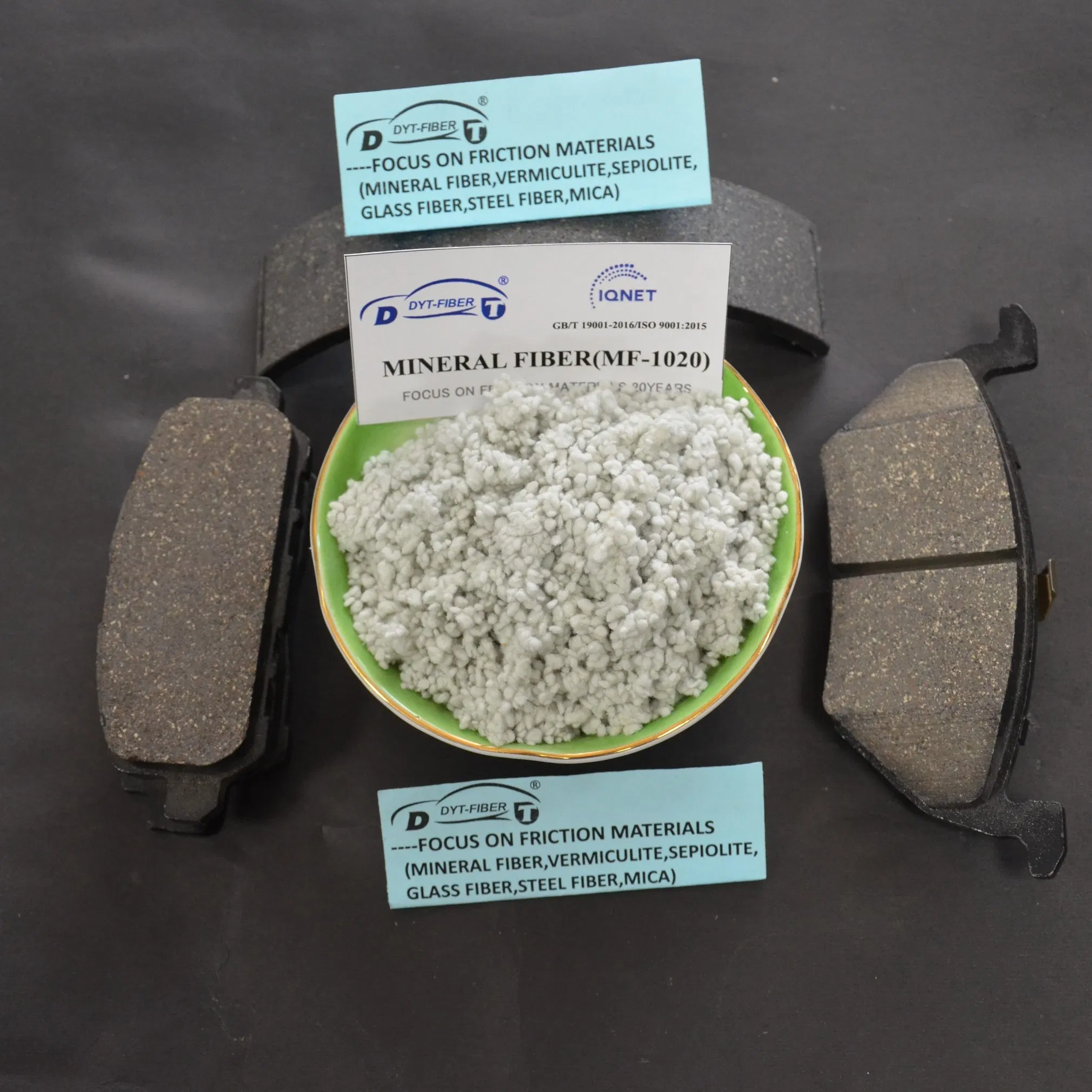 High-Quality Mineral Fiber Mf-1020 for Brake Lining Production