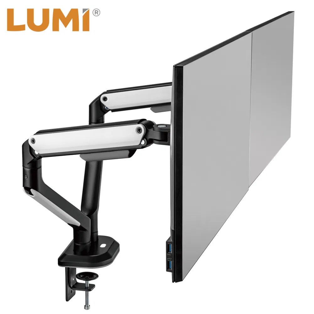 Мониторная стойка с RGB-подсветкой и полным движением