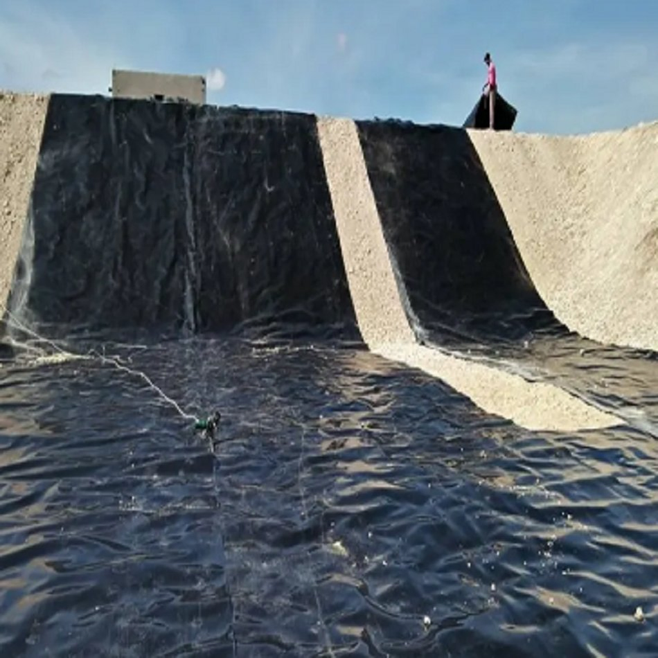 2.0mm Customized LDPE Membrane, Smooth 50m Length for Construction Use