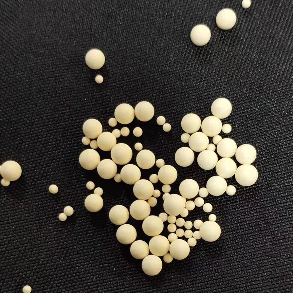 Циркониевые помольные шары 0.5-6 мм, плотность 5.0 г/см³